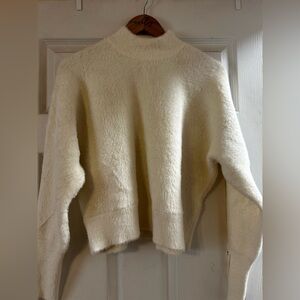 Bailey 44 Cream Turtleneck Sweater